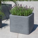 Donica ogrodowa kwadratowa 38,5 x 38,5 x 33 cm Kubus