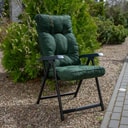 Fotel ogrodowy rozkładany Lena