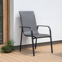 Krzesło ogrodowe technorattanowe Columbus