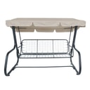 Daszek do huśtawki ogrodowej 228 x 126 cm Rimini / Venezia