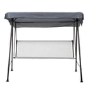 Dach do huśtawki ogrodowej 165 x 91 cm Tora