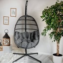 Poduszka do fotela wiszącego 144 x 100 cm Oval