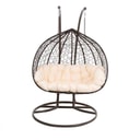 Poduszki do fotela wiszącego dwuosobowego 175 x 105 cm