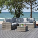 Zestaw mebli ogrodowych ze stolikiem Margot