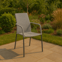 Krzesło technorattanowe Lupus