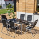 Zestaw mebli ogrodowych ze stołem Astoria