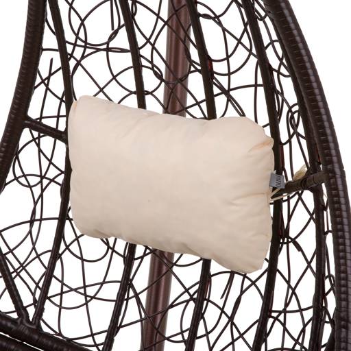 Headrest cushion for hanging chair
