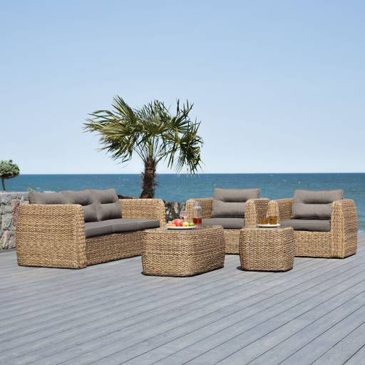 Polyrattan garden furniture set Annabelle