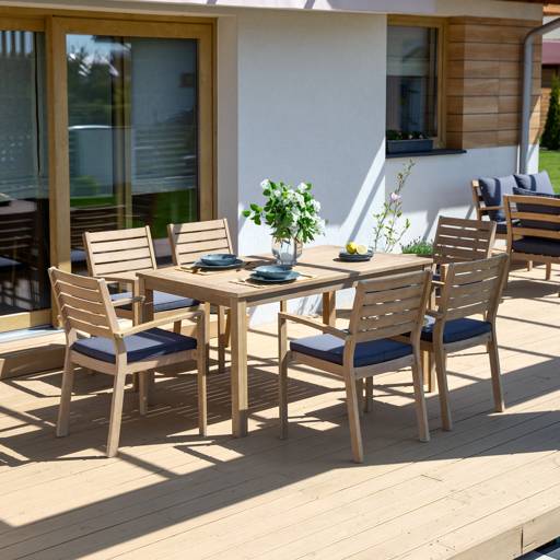 Garden furniture set with table Roxane